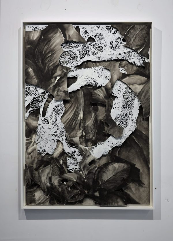Daniel Martin | Into the Wild | Lasercut oil painting | 100 x 70 cm - Afbeelding 3