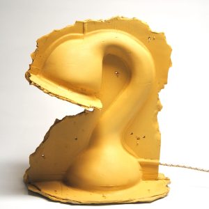 Willem Zwiers | Blow-uplamp | keramiek | H41 x L32 x W37cm