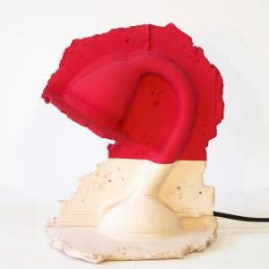 Willem Zwiers | Blow-uplamp | keramiek | H32 x L23 x W27