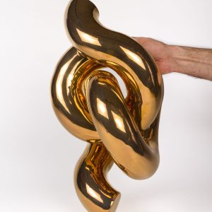 Rogor Coll | Gold ceramics (s) | 45 x 25 x 25 cm