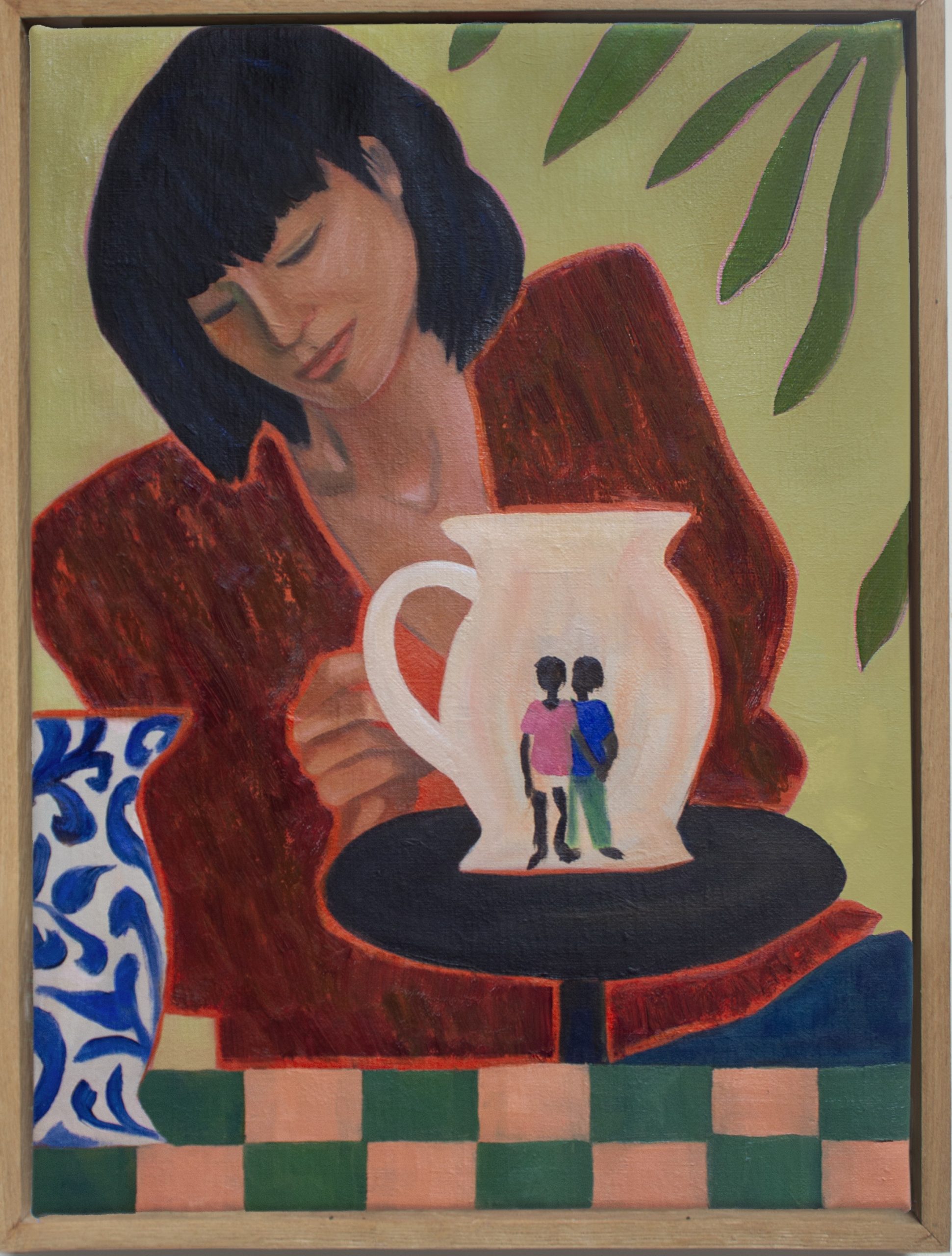 Renske Herder | New beginnings | acryl and oil | 30 x 40 cm - Afbeelding 2