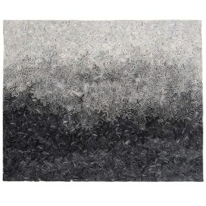 Annita Smit | Schemering | 72 x 89 cm | encyclopedia paper and ink