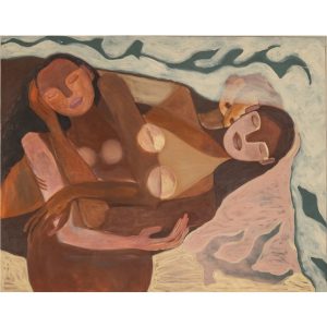 Annemieke Denters | Soft Systems | acryl-oil-linen | 160 x 200 cm