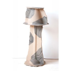 Willem Zwiers | Standup Blow-uplamp | keramiek | H80 x L30 x W30cm