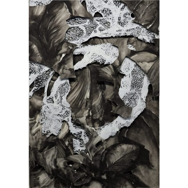 Daniel Martin | Into the Wild | Lasercut oil painting | 100 x 70 cm