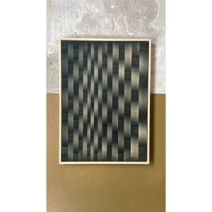 Tjimkje de Boer | Cypress deep 2 | 50 x 70 cm | mixed media