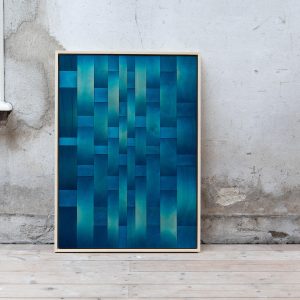 Tjimkje de Boer | Roots Lagoon | 50 x 70 cm | mixed media