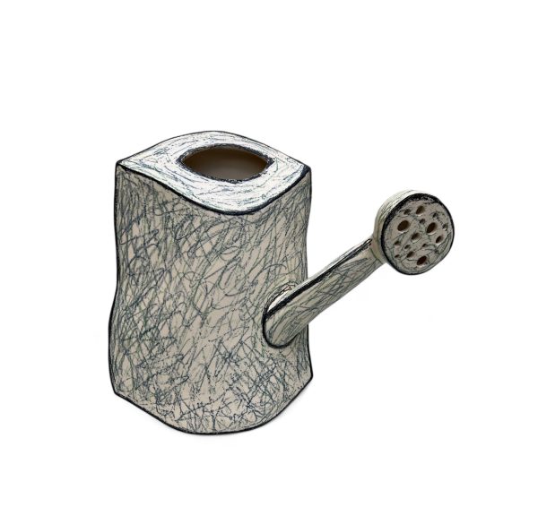 Whimpsey pourer gieter scratch | 22 x 26 x 20 cm | keramiek - Afbeelding 3