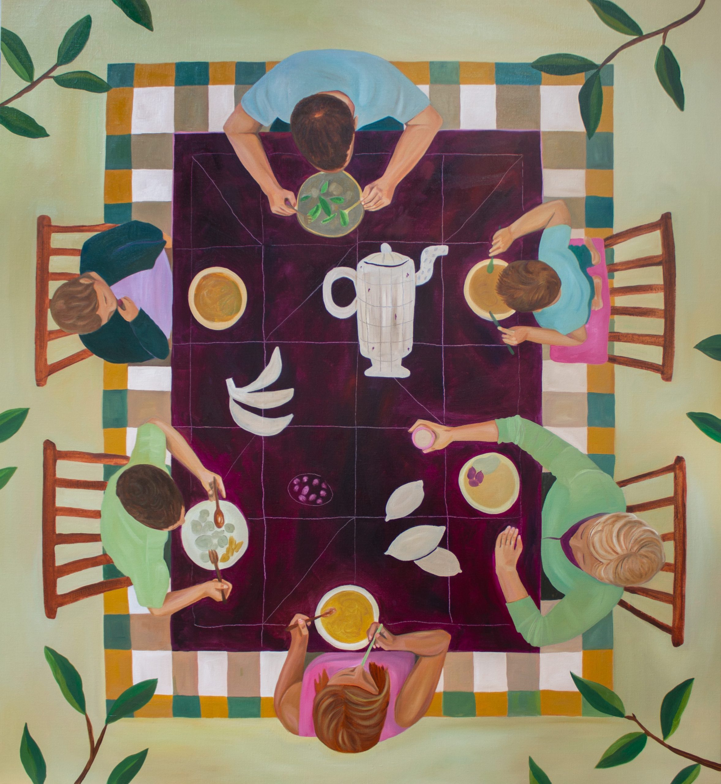Renske Herder | Kinship | oil on linen | 115 x 125 cm